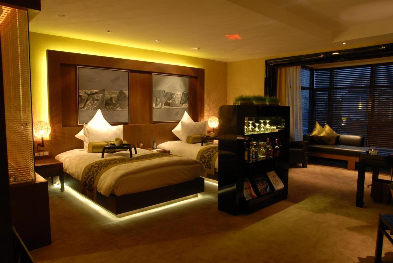 Pudi Boutique Hotel Fuxing Park Shanghái Habitación foto